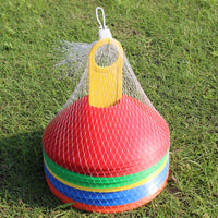 Thickened Round Soccer Training Cones for Agility and Obstacle Drills
