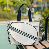 Racket Storage Bag with Shoulder Strap Structured Tennis Racket Bag Versatile for Sports Training