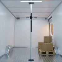 Telescopic Load Bar Heavy Duty Load Bar Anti-Slip Ends Adjustable Shoring Beam for Refrigerated Trucks Containers