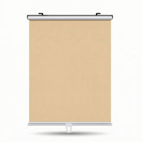 Car Window Sun Shade Protection Car Window Shade with Suction Cups Roller Sunshade Pull-down Retractable for Drivers