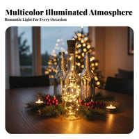 Solar Cork Light Creates mood Decorative Lighting DIY Decoration for Parties