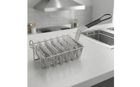 Taco Shell Fryer Basket Stainless Steel Taco Fryer Basket Wire Frame Deep Fry for Chefs, Commercial Kitchen
