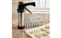Cookie Dishwasher Cookie Press Set Piping Tip Set for Beginners, Dessert Decorators