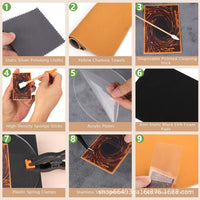 237-Piece Card Cleaning Kit for Trading Cards and Sports Card Flattening