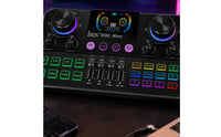 Bluetooth Connection Live Broadcasting Sound Card Noise Reduction Broadcasting Audio Mixer Portable for Singers