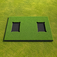 Golf Training Mat, Foldable and Durable Hitting Mat, 150cm × 120cm, Non-Slip Foam Base, Ideal for Garage and Outdoor Use