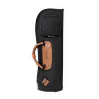 Thickened Padding Trumpet Gig Bag Double Carry Design Trumpet Carrying Bag Adjustable Shoulder Strap for Musicians, Performance, Travel
