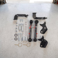 Front Sway Bar End Link Black Undercarriage Parts Long-Lasting for Mechanics
