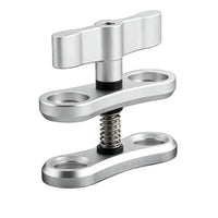 Aluminum Butterfly Clamp Hand-Tightened Butterfly Clamp Compact