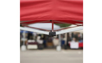 Transparent Quick-Setup Tent Sidewall Foldable Portable Canopy Sidewall Custom Print Canopy Privacy Screen Sunshade for Market Stall, Disaster Relief, Advertising Booth