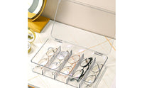 Transparent Glasses Storage Box Space-Saving Sunglasses Organizer Dust-Proof