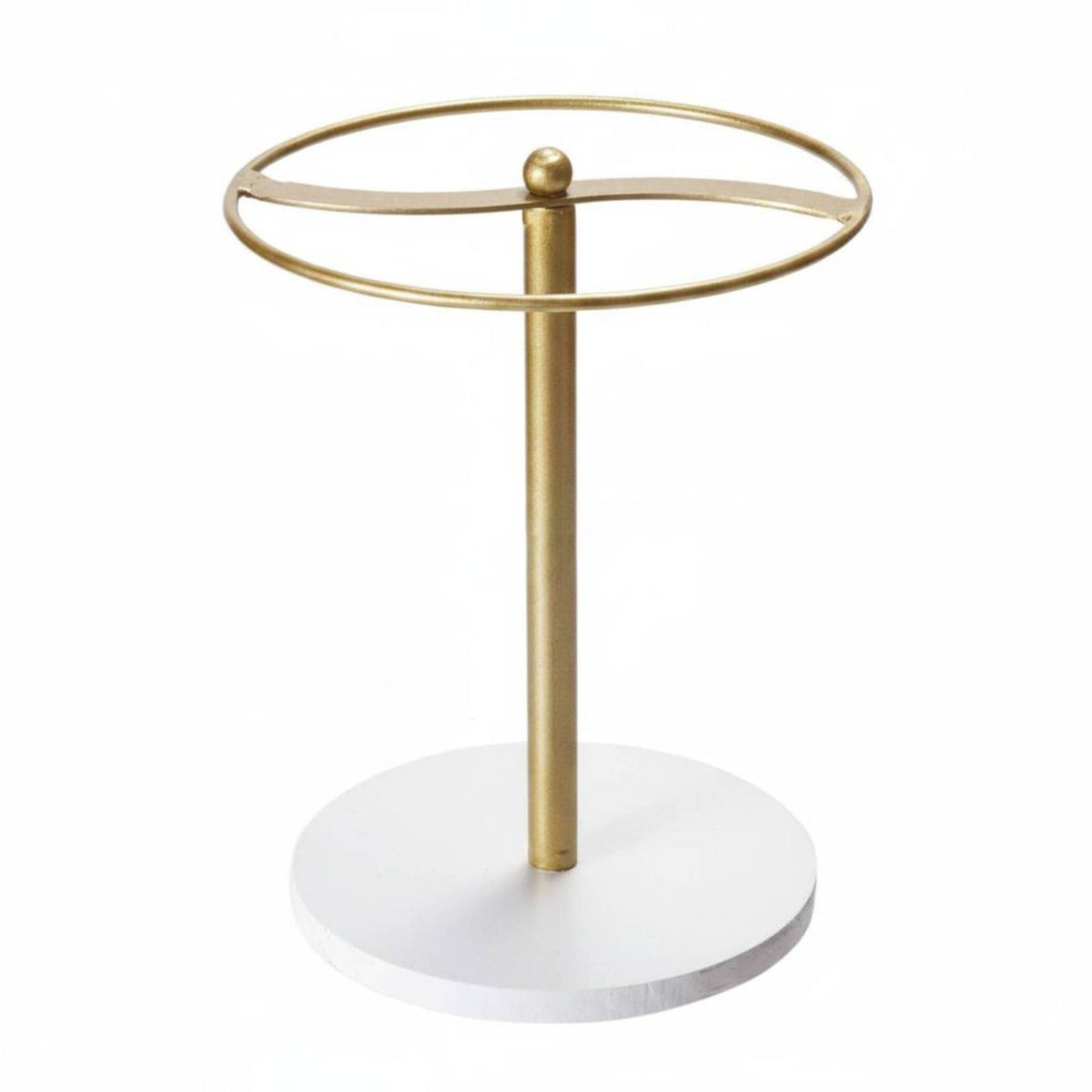 Creative Wood Base Eyewear Stand Home Decor Metal Sunglass Rack Rust-Resistant Desktop Sunglasses Display Stand Space-Saving for Desk, Countertop