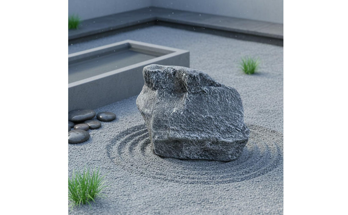Imitation Volcanic Stone Natural Look Foam Landscape Rock Grey Foam Stone Copy Versatile Garden Decoration Long-Lasting