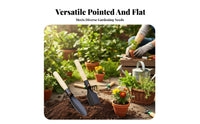 Manganese Steel Tool Outdoor Digging Tool Versatile Wood Handle Weeding Trowel for Clam Diggers, Yard Work, Beachcombing, Camping