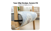 All-Season Non-Slip Armchair Protector Machine Washable Recliner Chair Cover Snug Fit for Seniors, Homeowners, Living Room, Bedroom, Home