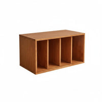 Multi-Functional curved-shaped Rolling Cabinet With Storage Side Table Nordic design aesthetic Household Furniture Movable for Apartment Dwellers, telecommuting Workers, Living Room, Small areas, Bedroom, Home Office