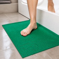 PVC Non-Slip Hollow Mat for Bathroom, Shower, Toilet, and Kitchen