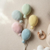 Newborn Photo Prop Set Lightweight Felt Balloon Set Childlike Fun for Babies