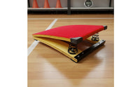 High Elasticity S-Shaped Launch Board Thickened Springs Athletics Jump Training Aid Anti-Slip Surface Sports Equipment Long-Lasting Construction for Gymnasts, Athletes