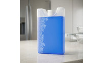 6 Pieces Refillable Ice Crystal Box Translucent Cooling Insert Sturdy Container Versatile for Summer