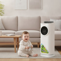 Bladeless Heater Fan Multi-Season Space Heater with Remote Fast Heating Bladeless Column Fan for Office