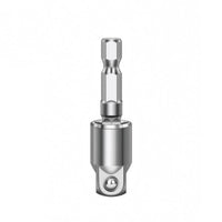 CR-V Steel Universal Hex-Shank Adapter Electroplated Hex to Square Adapter Forged