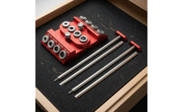 CNC-Machined Angle Drilling Jig Anodized Wood Drilling Jig Compact Angled Hole Drill Guide