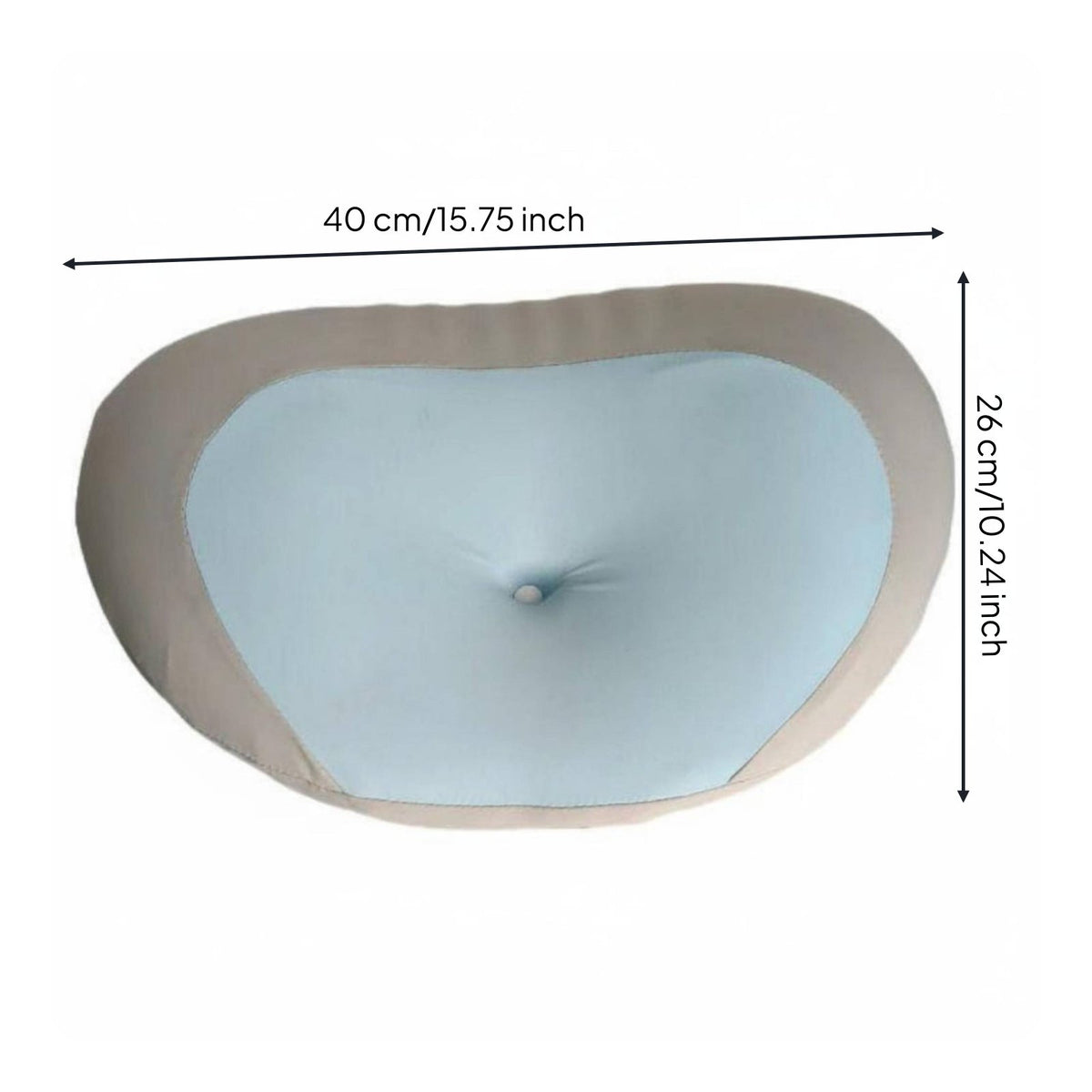 Removable Washable Cover Cervical Neck Pillow Cooling Cervical Support Pillow for Napping