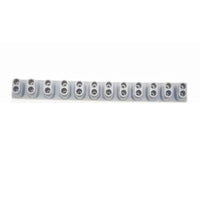 Good Conduction Conductive Rubber Key Contact Low Resistance Silicone Key Contact Strip Long-Lasting Musical Instrument Part for Musicians