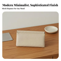 Press Top Pouch Single-Hand Self-Closing Pouch Portable Self-Closing Cosmetic Bag for Women, Girls, Handbag Organization, Daily Use, Backpack