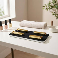 Cushioned Manicure Bench Slimline Folding Hand Rest Nail Salon Hand Rest Portable Beauty Tool Stable