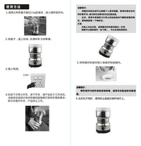Mini Grinder for Spices, Herbs, and Coffee Beans, US Plug