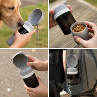 Portable Pet Water Bottle Dispenser for Dogs Outdoor Travel