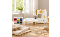 Built-in Work Area Automatic Threading Sewing Machine Foot Pedal Electric Sewing Machine Large Stitch Selector Portable Stitcher Compact