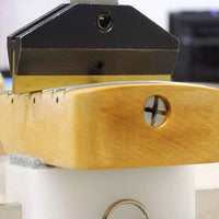 Handheld Fret Press Interchangeable Curve Inserts Guitar Fret Press Tool Adjustable Pressure for Luthiers