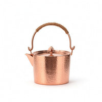 Hammered Copper Tea Kettle Stovetop Tea Kettle with Lid Extra Thick Hammered Copper Teapot