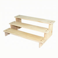 Tiered Display Shelf Tabletop Tiered Display Stand Multifunctional for Collectors