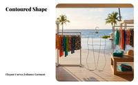 Long-Lasting Swimsuit Display Hanger Professional Quality Bikini Display Form Sturdy Construction for Shop Owners, Swimwear Shops, Boutiques