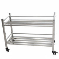 Multi-Tier Design Tiered Rolling Plant Shelf Movable with casters floral Rack Modern home decor Furnishing Thickened Frame for Apartment Dwellers, Gardeners, homeowners, Balcony, Living Room, Sunroom, Bedroom