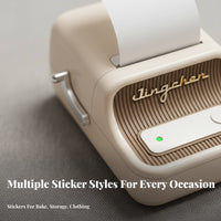 Inkcost-effective Printing Portable Thermal tager Bluetooth Connectivity Mini Thermal tager multipurpose Use tag device App Controlled for Retailers, Small Business Owners, Home Organizers, Retail shop, Warehouse, School, Kitchen