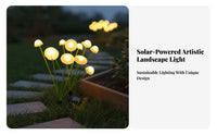 Waterproof Solar Toadstool Lights Easy Installation Solar Toadstool Light Dusk to Dawn for Patio, Yard, Flower Bed