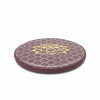 Breathable Lotus Meditation Mat Lightweight Anti-Slip Floor Cushion Easy to Carry for Outdoor