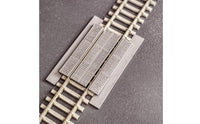 3 Pieces Molded Track Crossing Panels Textured Scenery Compatible Toy Accessory Safe for Dioramas