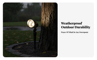 Outdoor Garden Lighting Unit Saving Garden Tree Uplight Aluminum Body LED Landscape Garden Lamp for Patio, Pathway