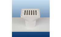 Swimming Pool Overflow Outlet Easy to Install DN63 Drain Fitting Plumbing Hardware