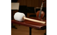 Percussion Mallet with Felt Head Non-Slip Drum Mallet with Wooden Handle Portable for Percussionists