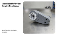 24V Motor Drive Assembly -30 Drive Assembly Rapid-Swap Wire Connectors Toy Vehicle Part No Soldering