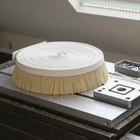Thickened CNC Dust Shoe Brush Wear Resistant Dust Cover Brush Long-Lasting for Woodworking, Carving