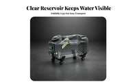 Portable Water Jug with Spigot Food Grade Material Large Capacity Water Carrier Leak-Resistant Wide Mouth Design for Campers