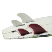 Two-Tone Surfboard Fin FCS2/Double Tab2 RM Tail Surf Fin